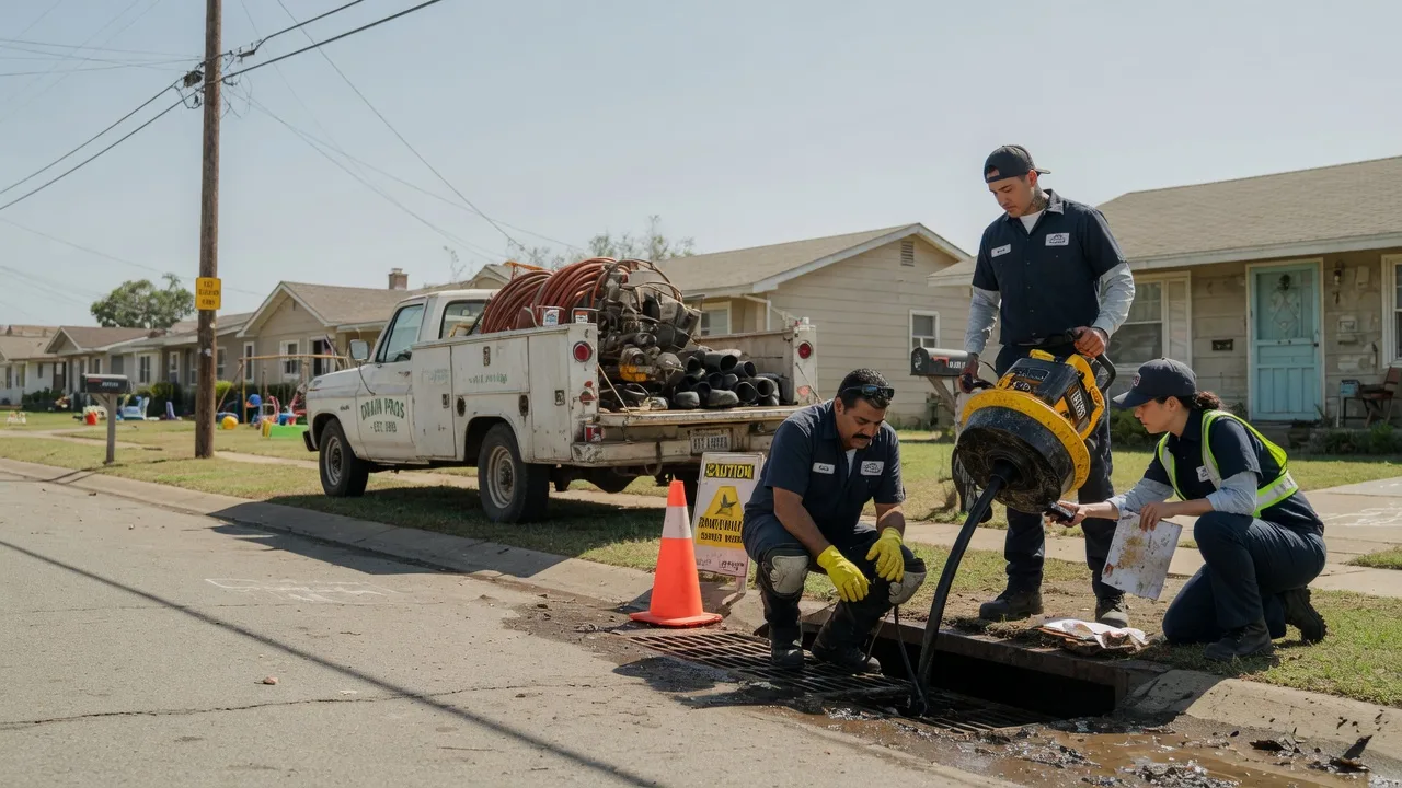 Drain Cleaning in Girard, TX near me